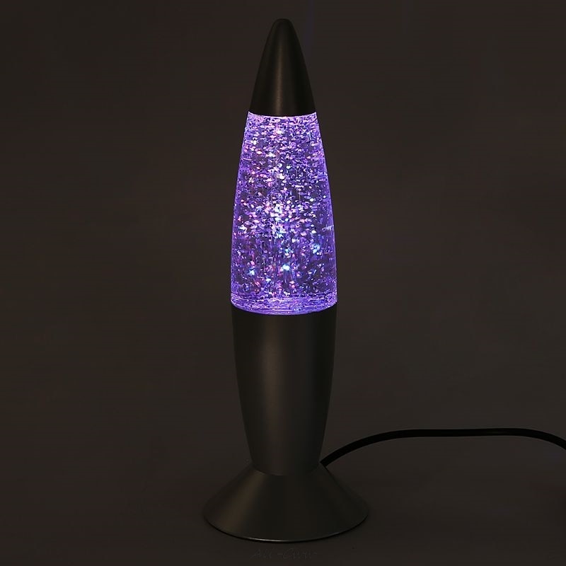 3D Rocket Multi Color Changing Lava Lamp