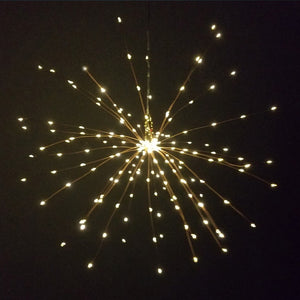 Hanging Starburst String Lights 100-200 Leds