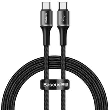 Load image into Gallery viewer, Baseus 60W USB Type C To USB Type C Cable USB-C Fast Charger Cord
