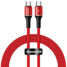 Load image into Gallery viewer, Baseus 60W USB Type C To USB Type C Cable USB-C Fast Charger Cord
