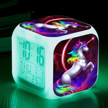Load image into Gallery viewer, LED Unicorn Alarm Clock
