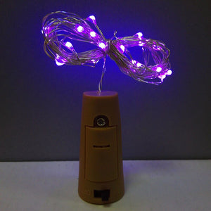 2M LED String Lights Wine Bottle