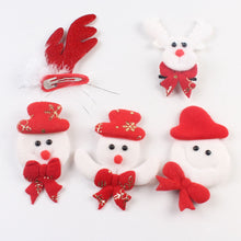 Load image into Gallery viewer, 4pcs Christmas Alligator Snowman
