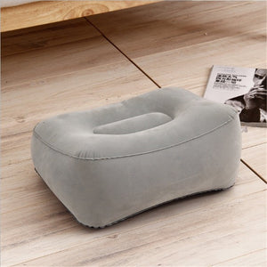 Inflatable Portable Travel Footrest / Pillow