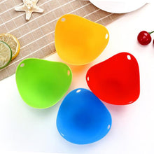 Load image into Gallery viewer, 4pc Silicone Egg Poachers
